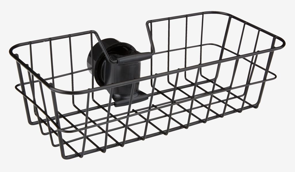 Shower basket NACKA black - JYSK