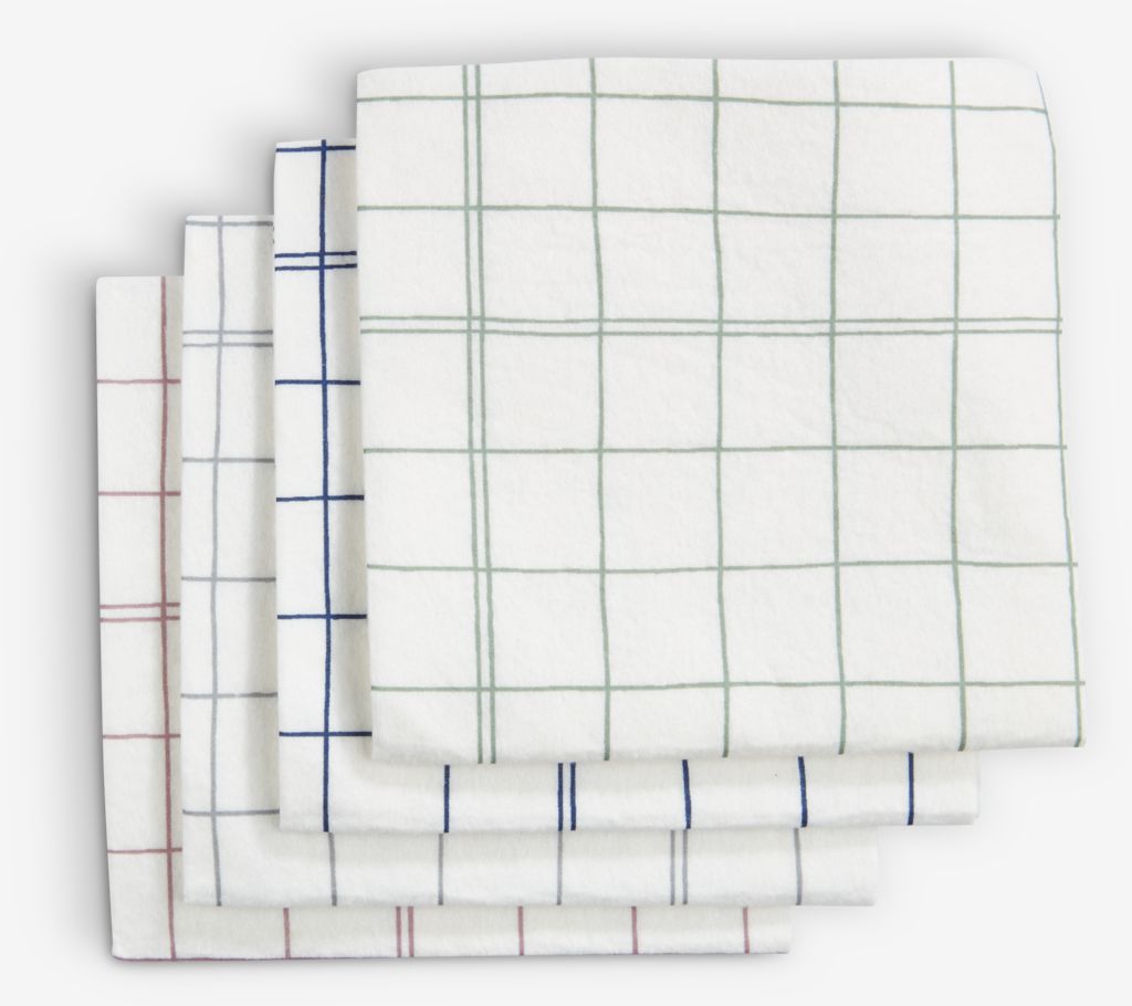 Dishcloth ELIOT W38xL38cm pack of 4 - JYSK