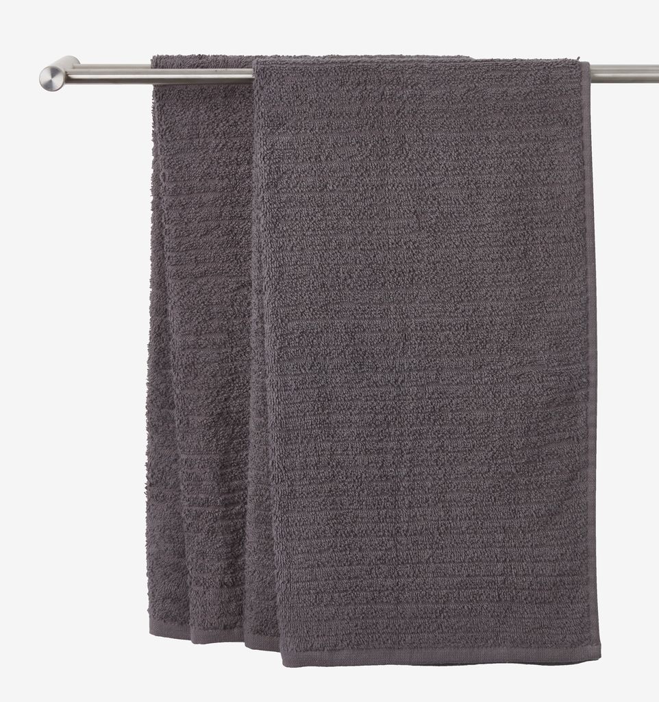 Towel SVANVIK 50x90cm grey - JYSK