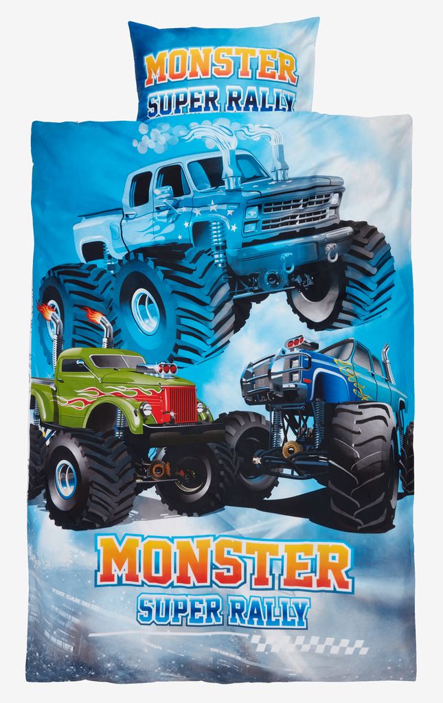 Duvet cover set ATA Single blue - JYSK