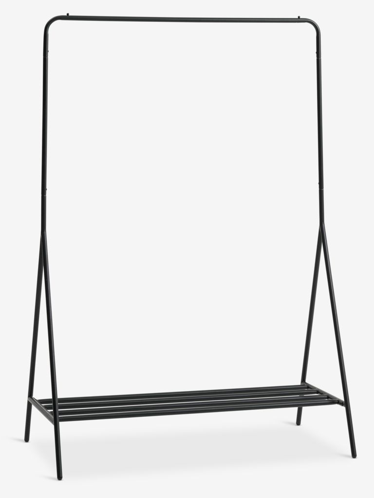 Clothes rail LYNGDAL black - JYSK