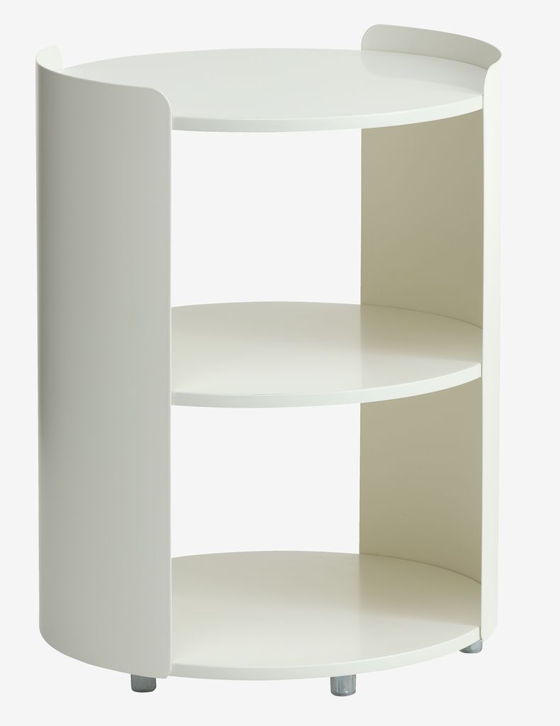 Bedside table BALLING 1 shelf white - JYSK