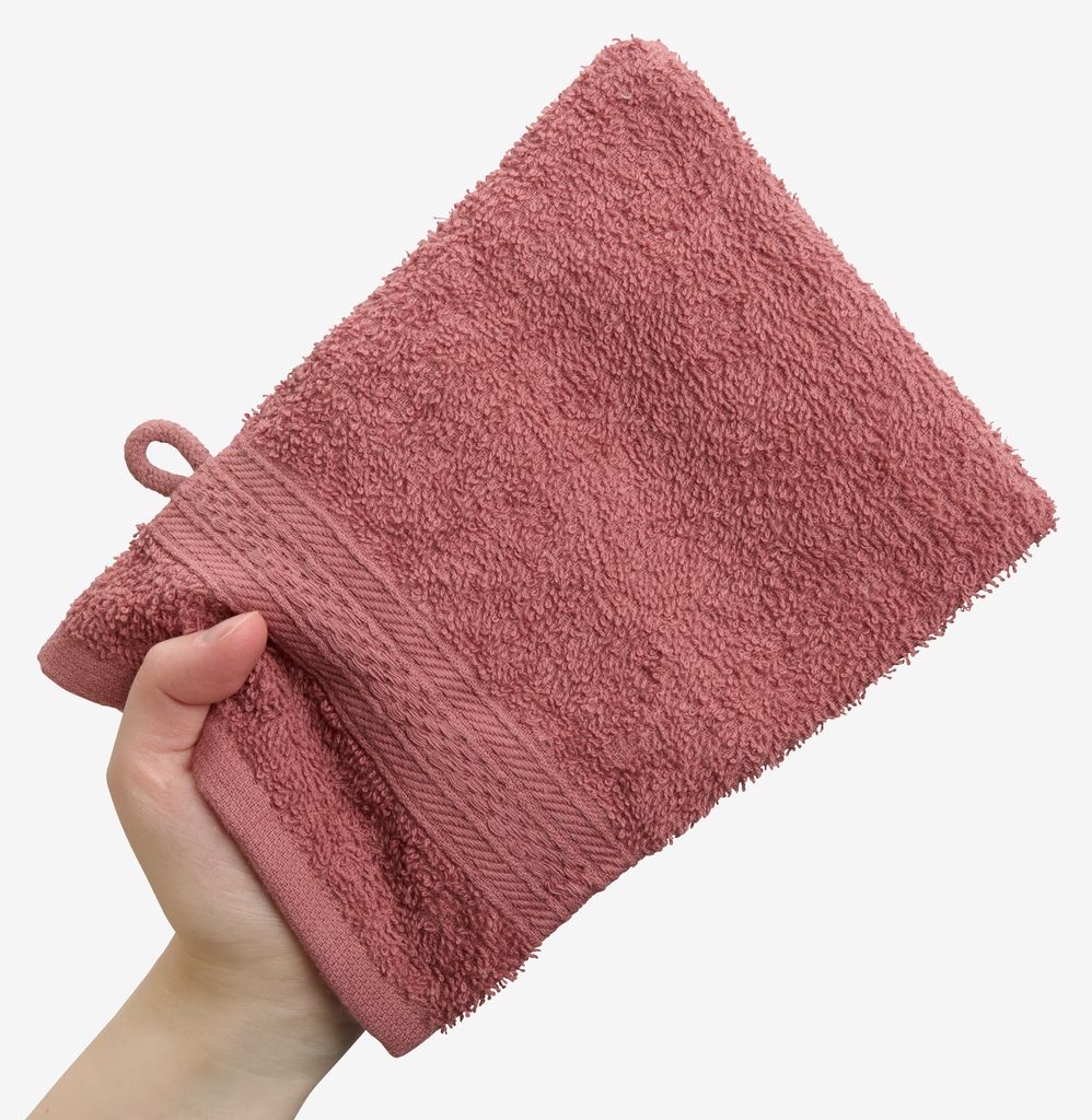 Washing glove UPPSALA 14x20 rose - JYSK