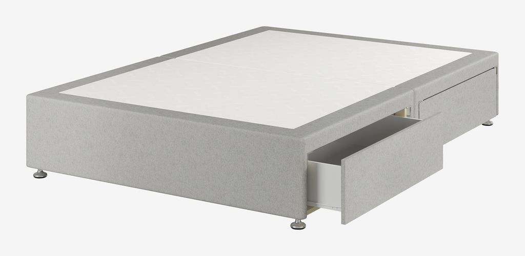 Divan base GOLD D10 4 Drawer Double Grey-49 - JYSK