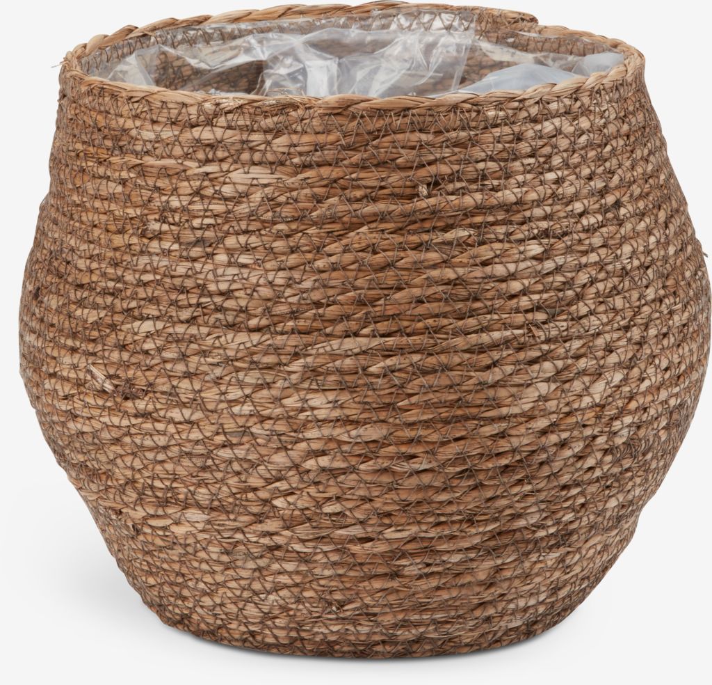 Plant pot SIVERT D26xH23cm brown - JYSK