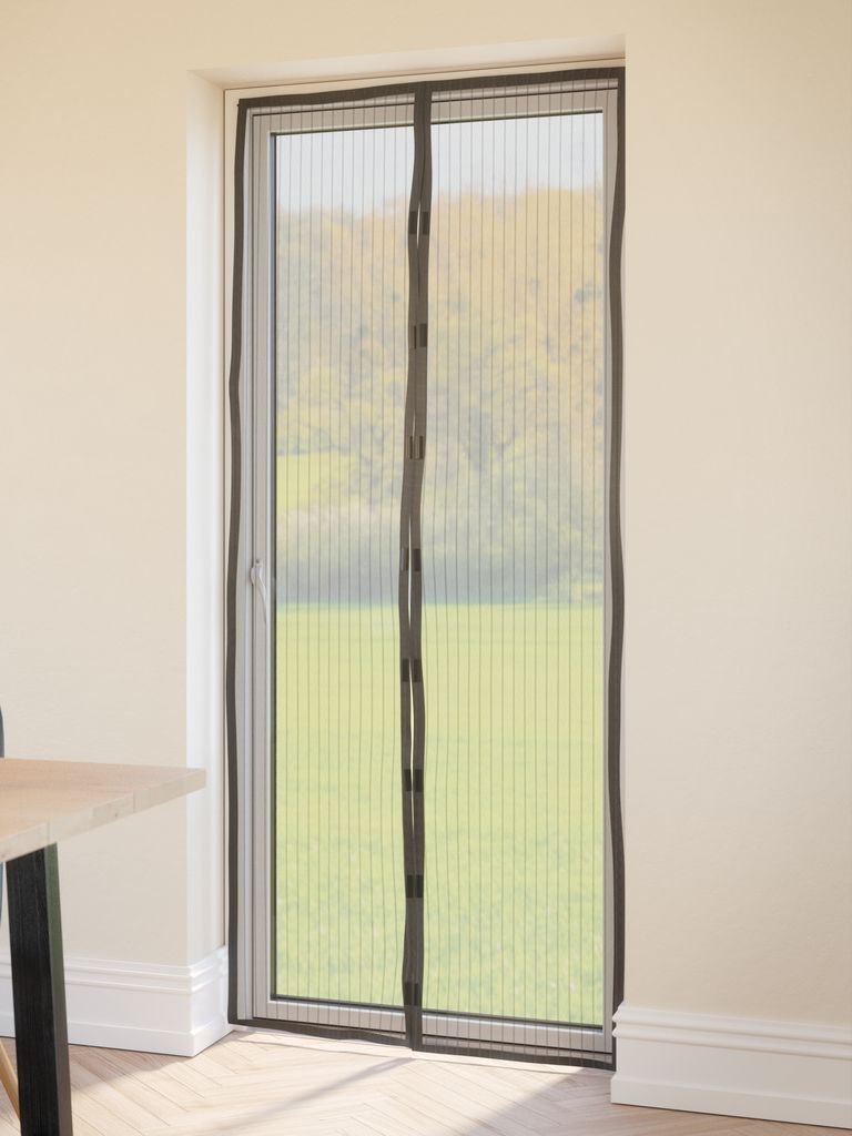 Insect screen BYGDIN 90x210 door black - JYSK