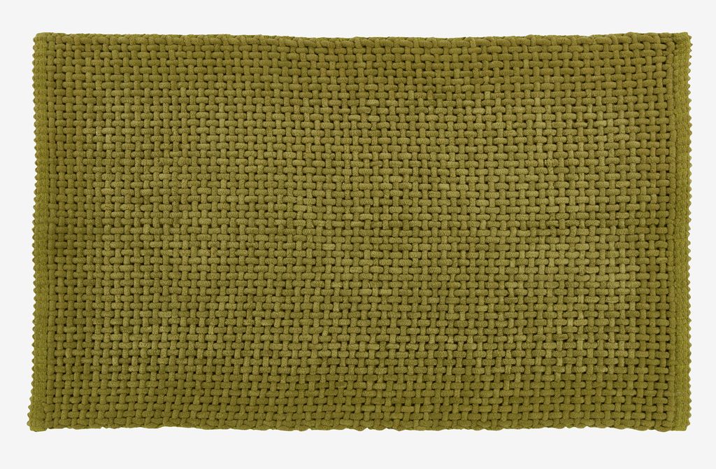 Bath mat NOLVIK 50x80 cm apple green KRONBORG - JYSK