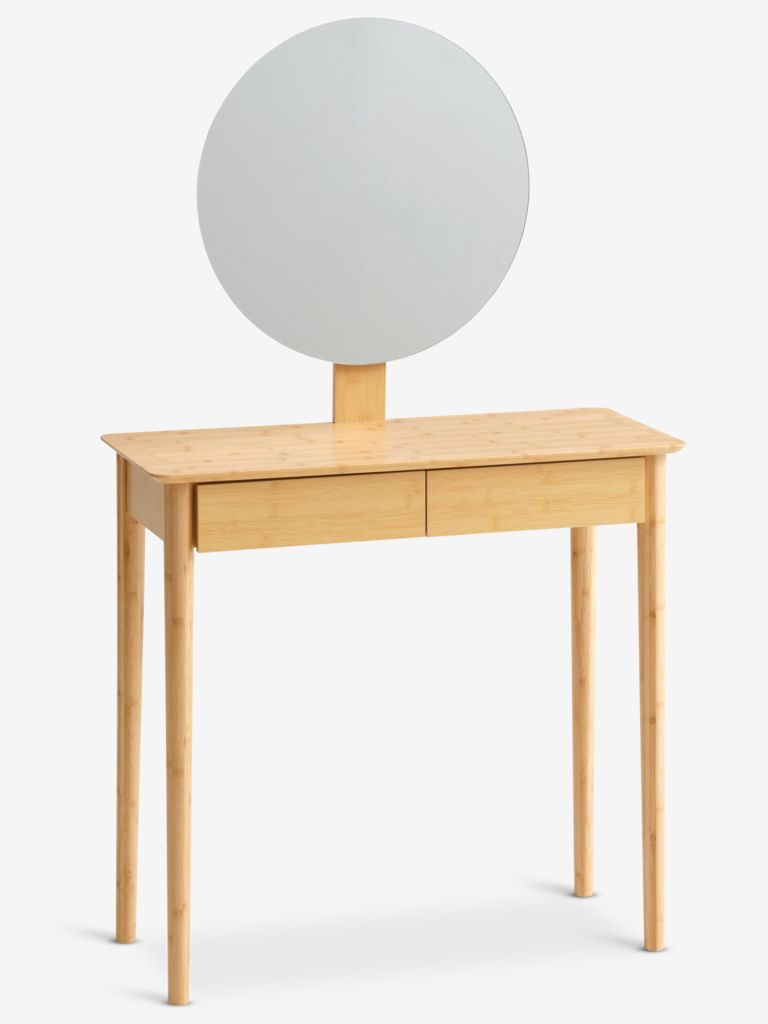 Dressing table SAKSILD w/mirror bamboo - JYSK