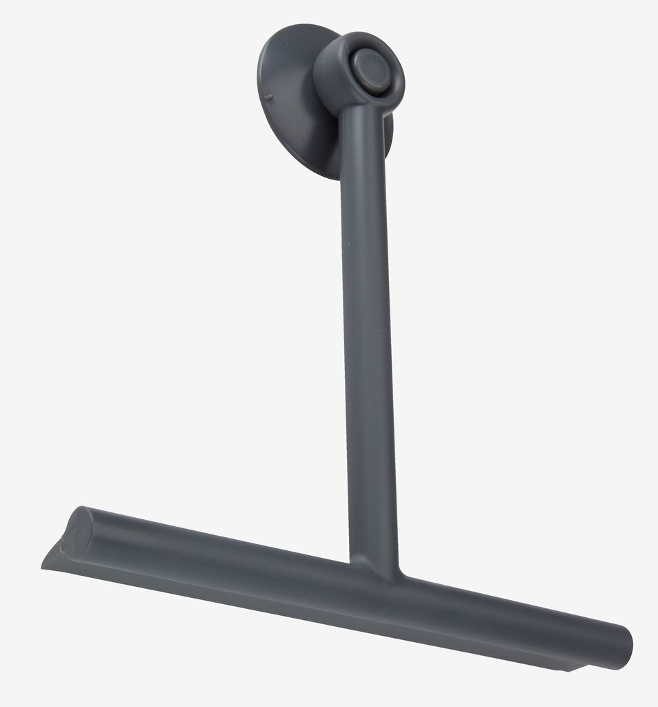 Squeegee FORSBY with suction cup grey - JYSK