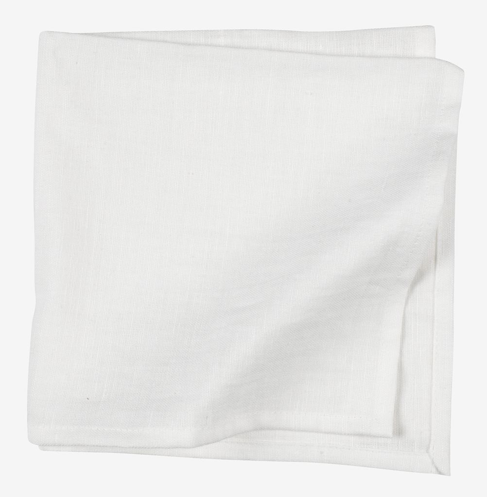 Cloth napkin HARSYRA 40x40 white - JYSK