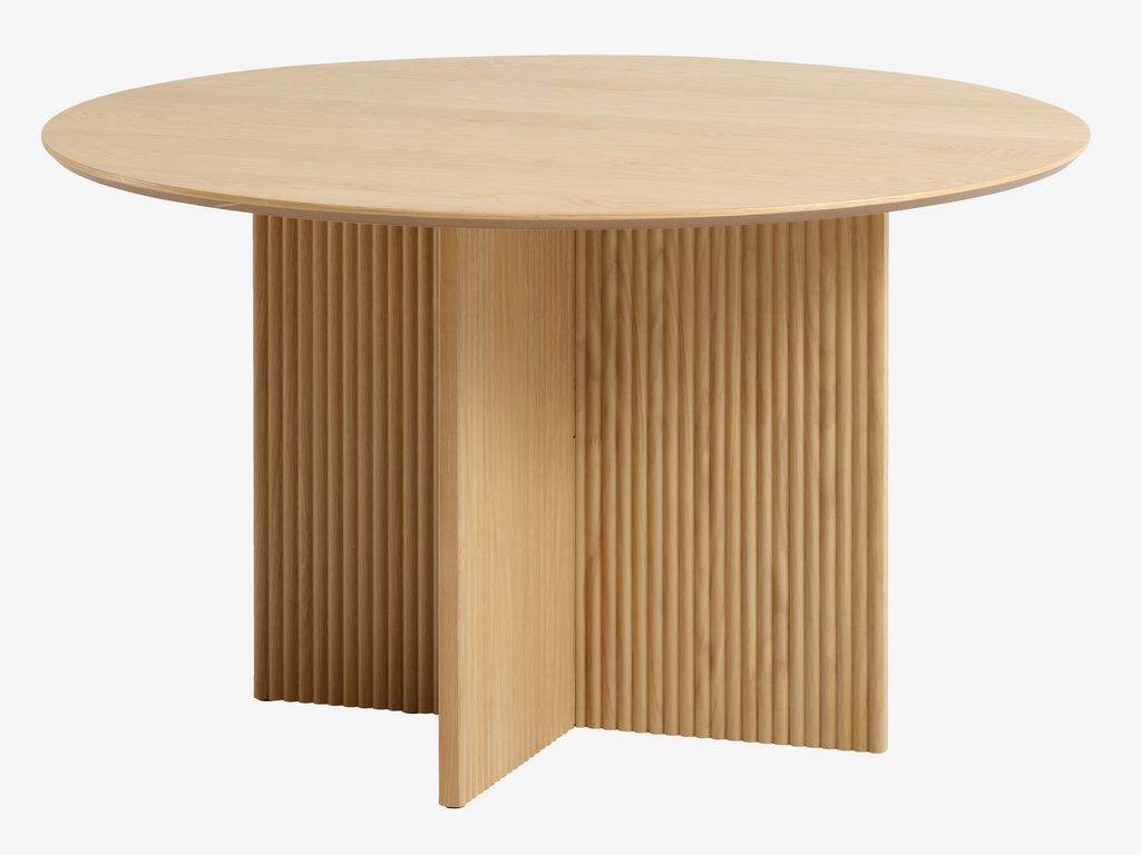 Dining table VESTERBORG D130 oak - JYSK