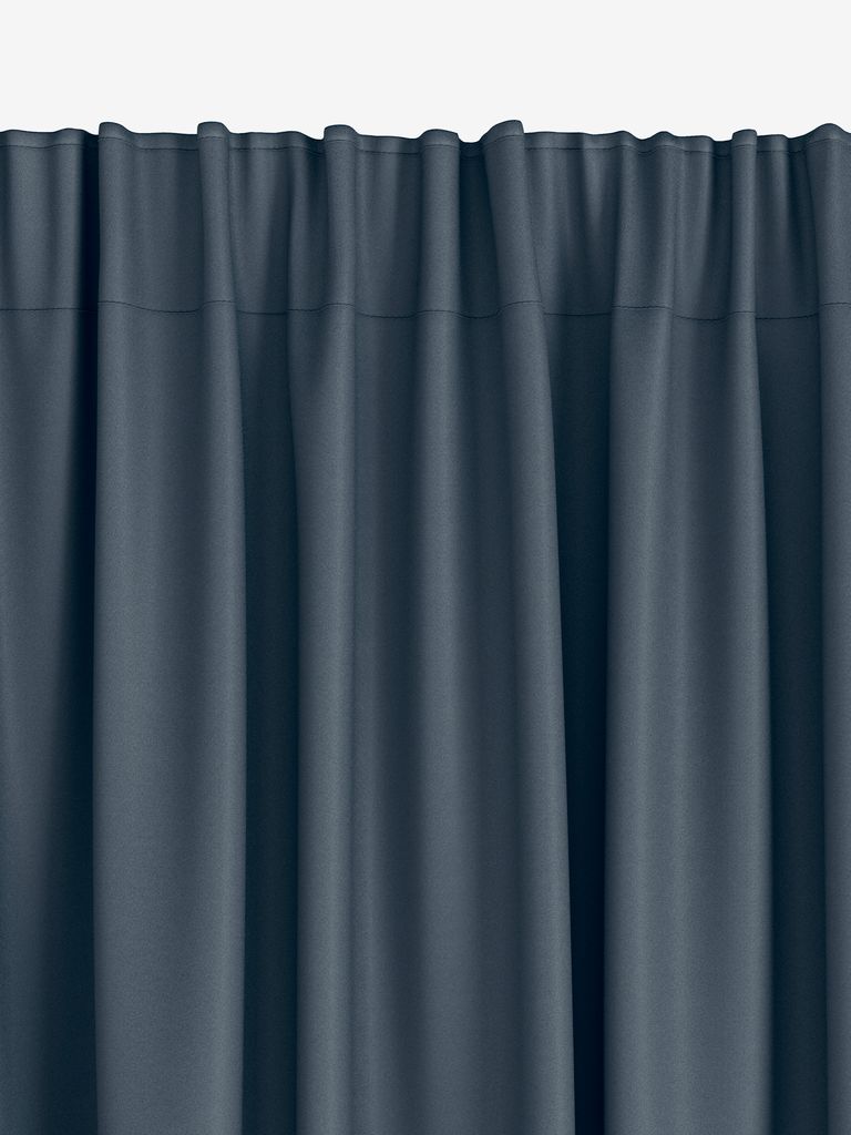 Dimout curtain AMUNGEN 1x140x175 blue - JYSK