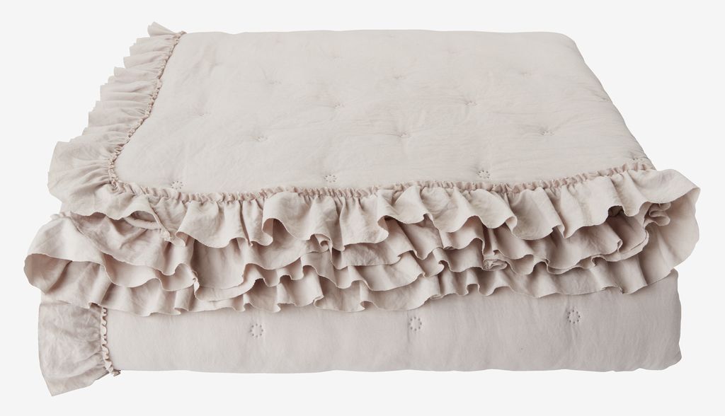 Bedspread DUNHAMMER 220x240 beige - JYSK