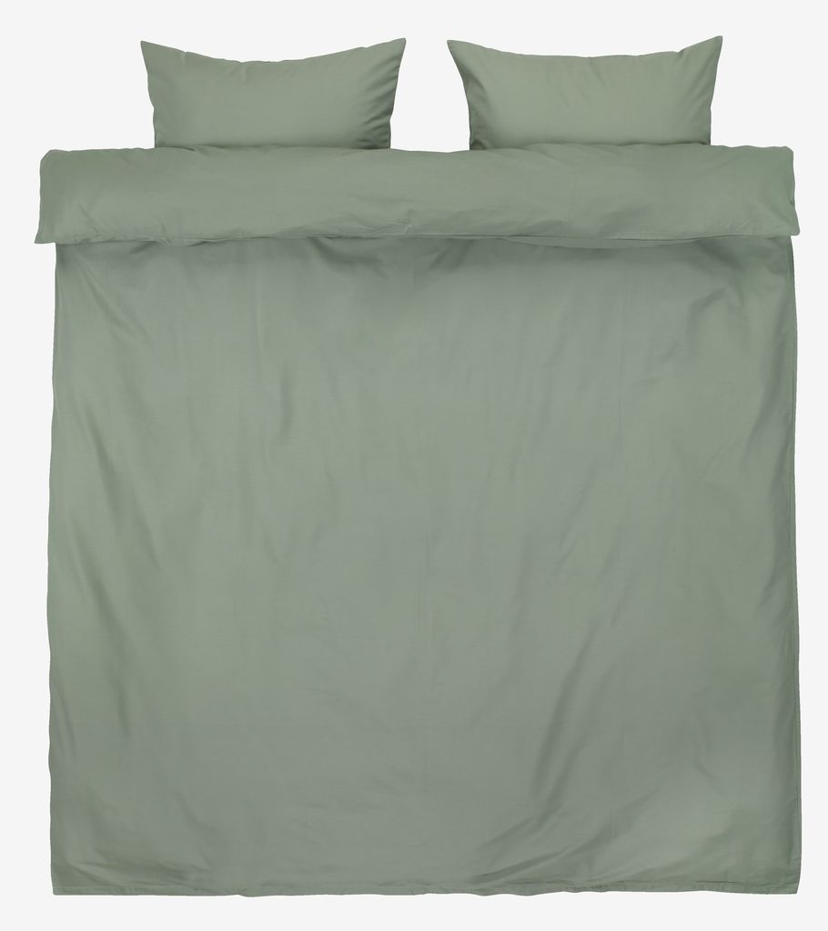 Duvet cover set ELLEN Double green - JYSK