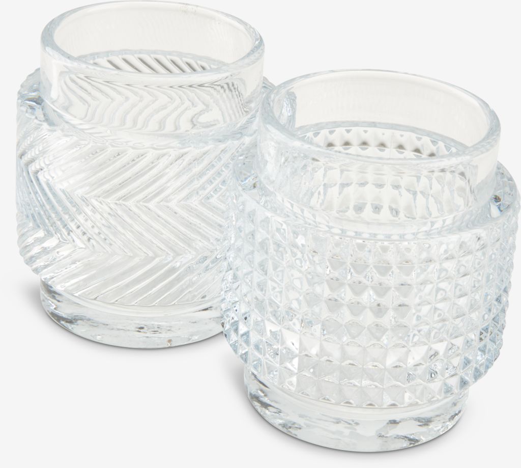 Tealight holder ARN D7xH8cm assorted - JYSK