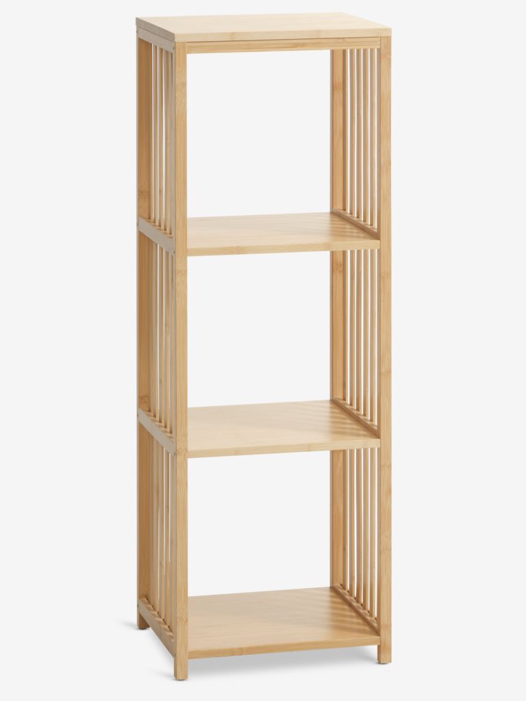 Shelving unit BALLUM 3 shelves bamboo - JYSK