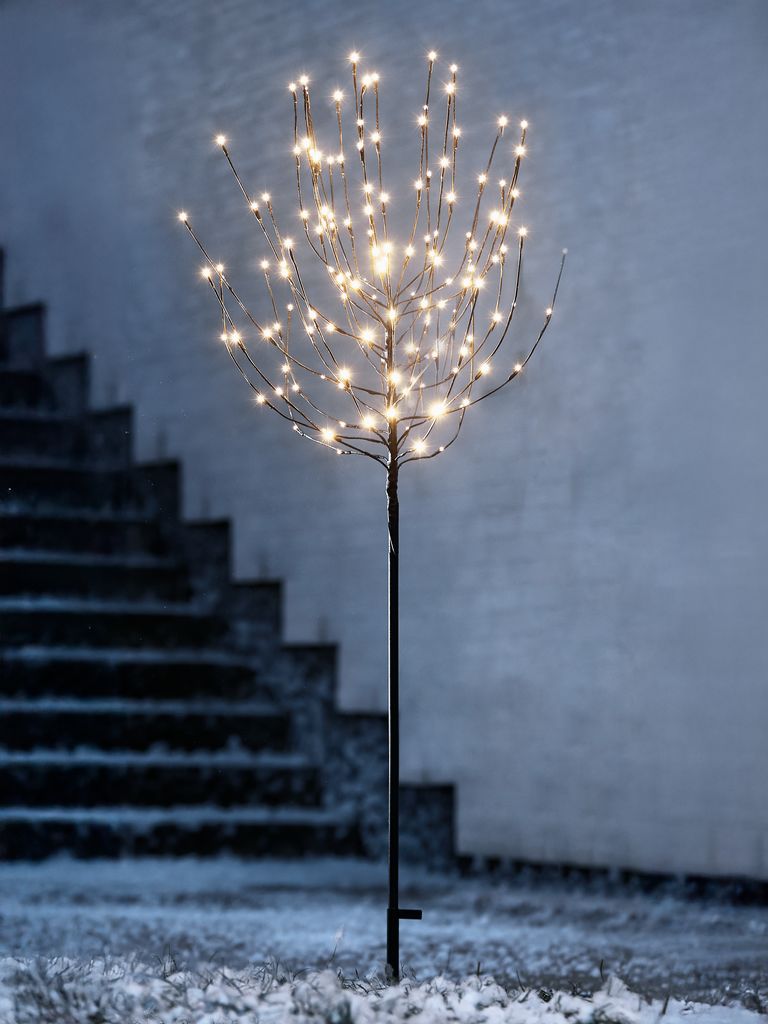 LED light tree AQUARIUS H150cm with 140 LED and timer - JYSK
