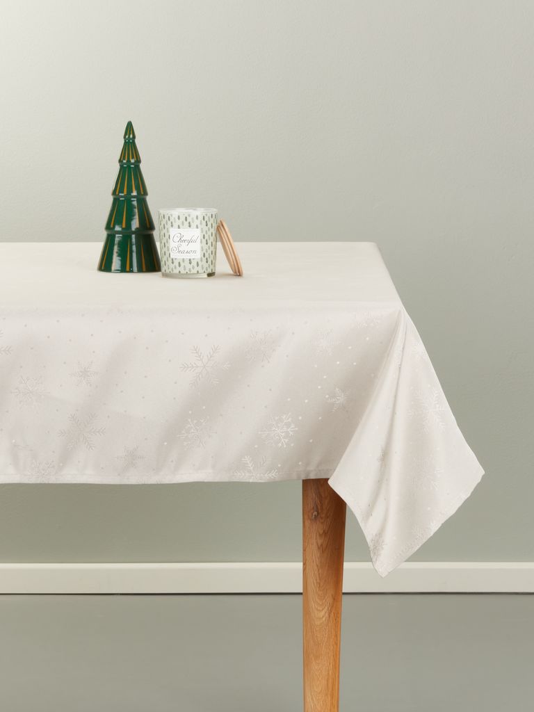 Tablecloth KIMBERLIT 140x240 beige - JYSK