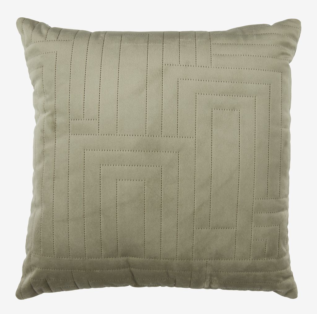 Cushion VILLIN 45x45 green - JYSK