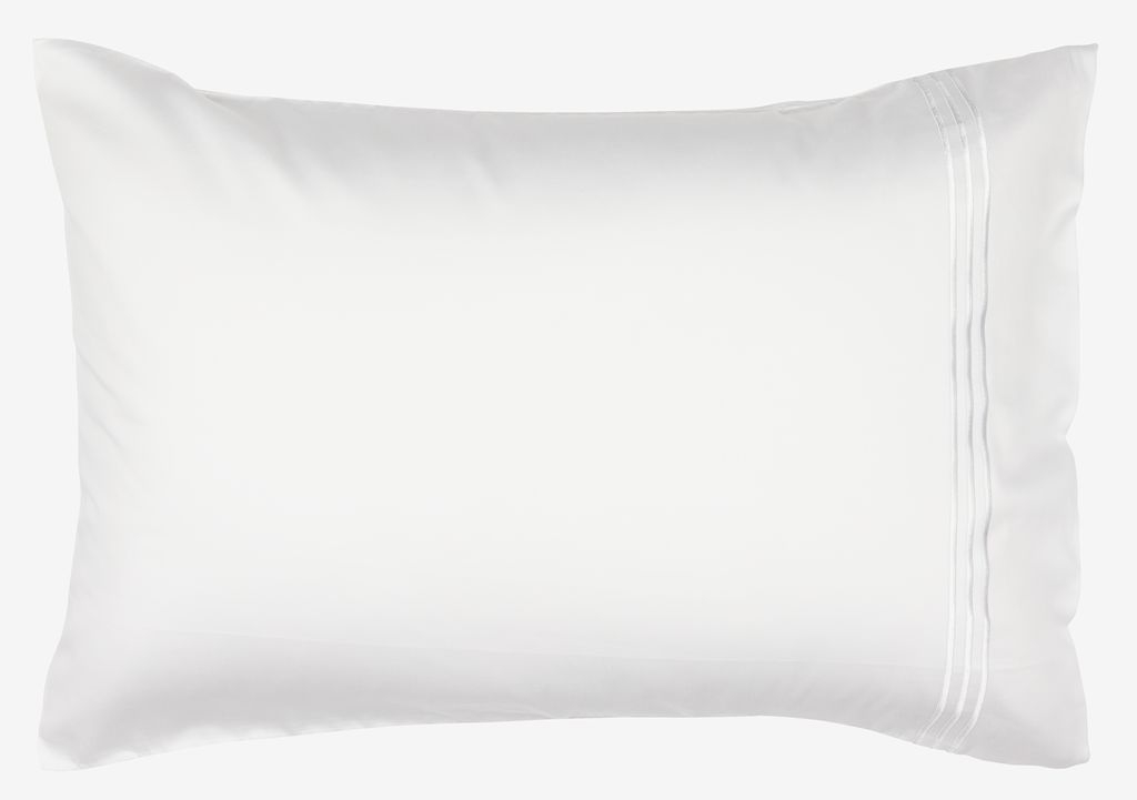 Sateen pillowcase EA 50x70/75 white - JYSK