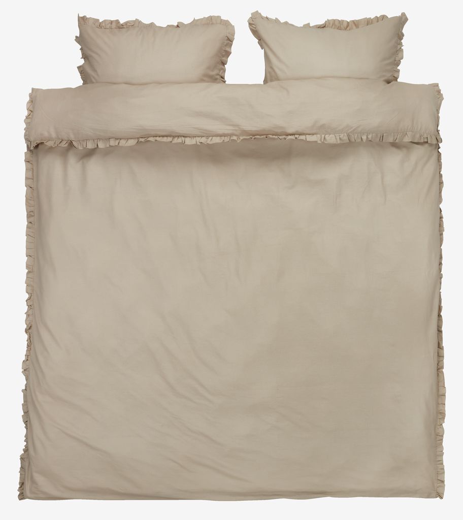 Duvet cover set ELMA Washed cotton Double sand - JYSK