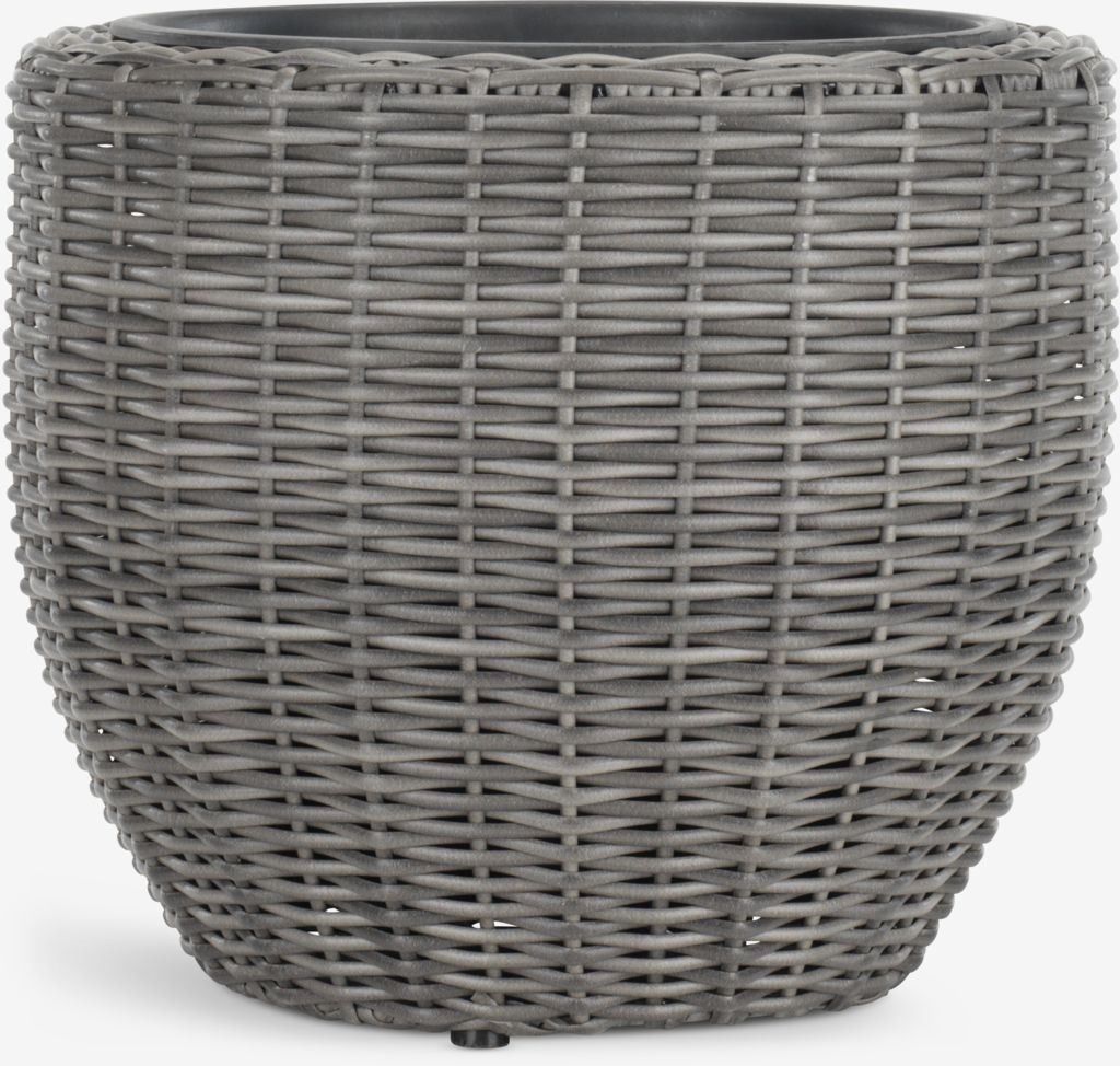 Planter basket SVARTBAK D42xH36 grey - JYSK
