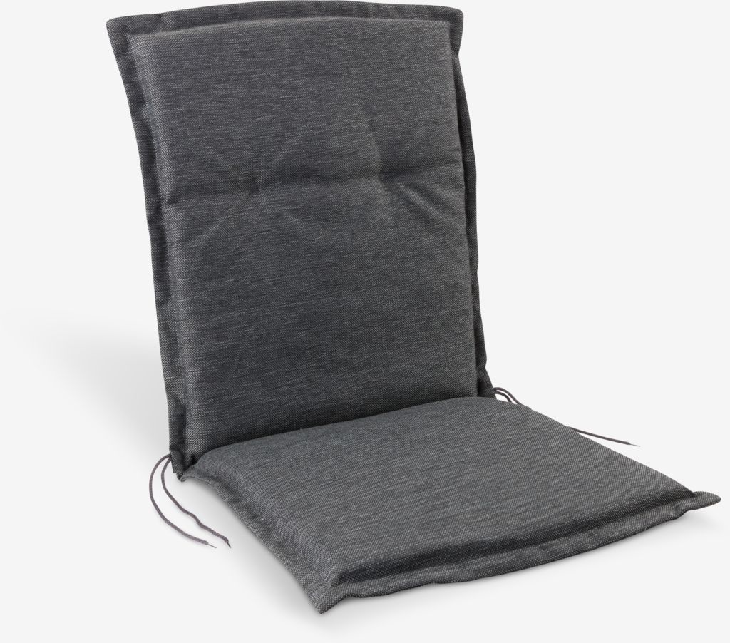 Garden cushion high back chair GUDHJEM grey - JYSK