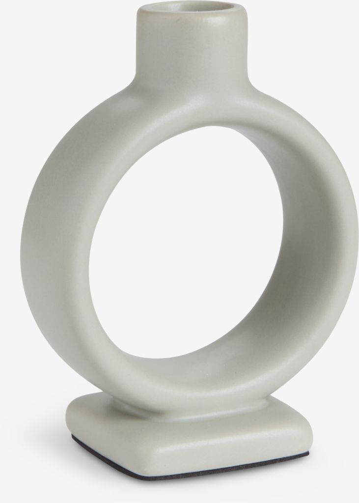 Candlestick THORSTEN W6xL11xH15cm green - JYSK