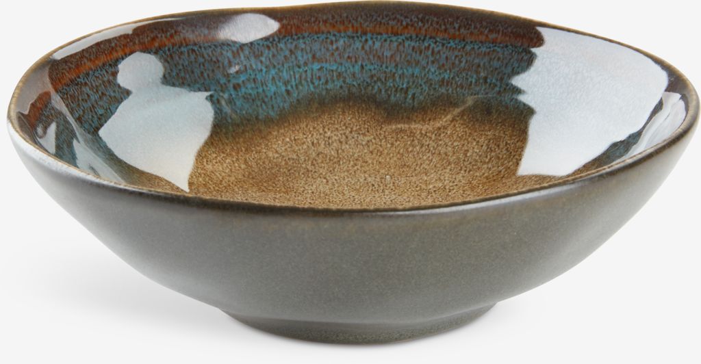 Bowl KLAES D15cm brown earthenware - JYSK