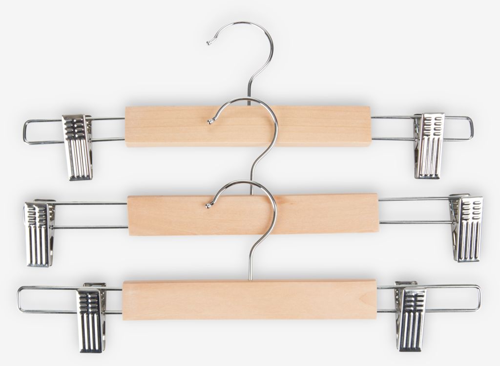 Hangers SIGFRID with clamps pack of 3 - JYSK