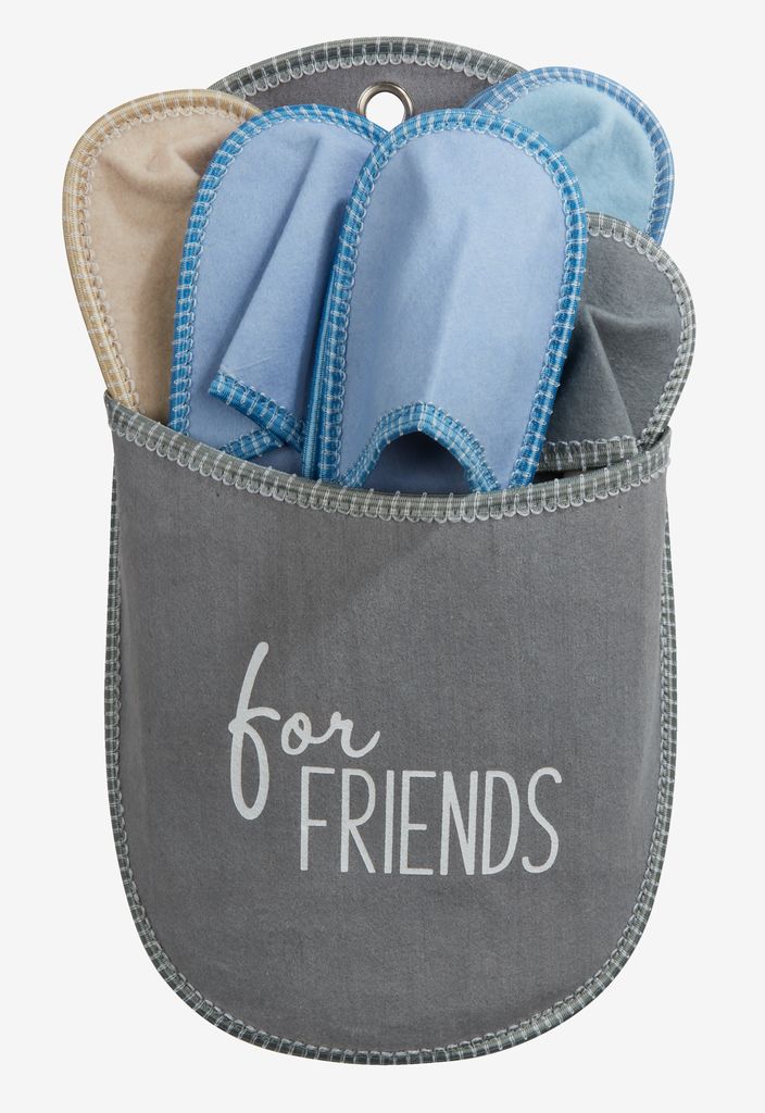 Slippers CHRESTEN size 3-11 fleece asstorted - JYSK