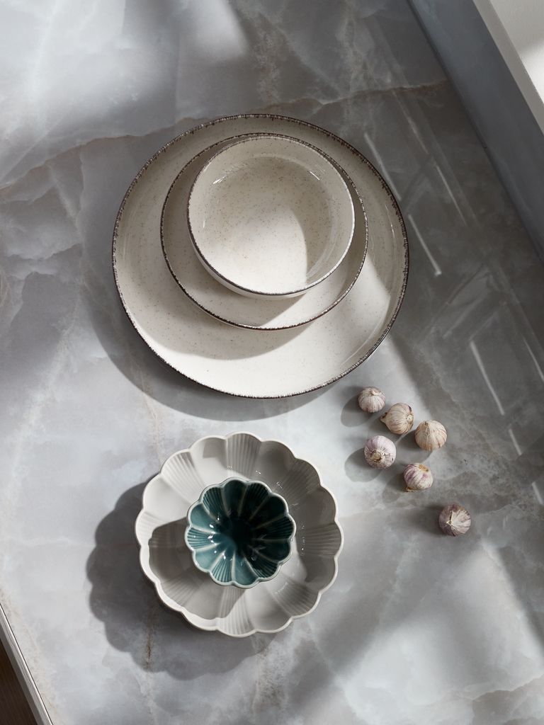 Bowl FERDUS D15cm stoneware beige - JYSK