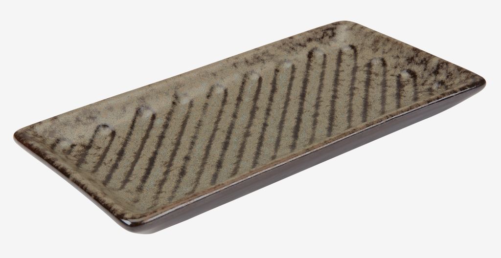 Tray GESUNDA 11x21cm mat glazed - JYSK