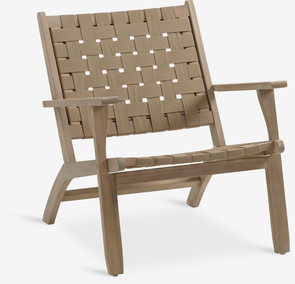 Lounge chair SKARA hardwood - JYSK