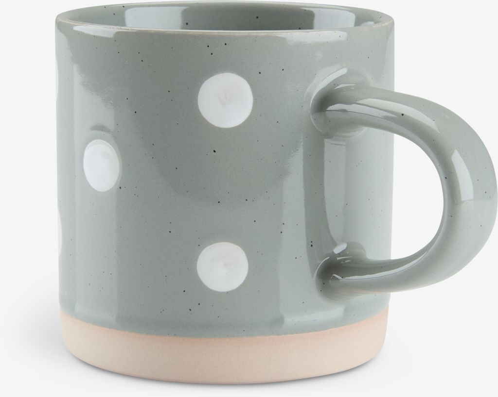Mug GISLE D8xH8cm 30cl green - JYSK
