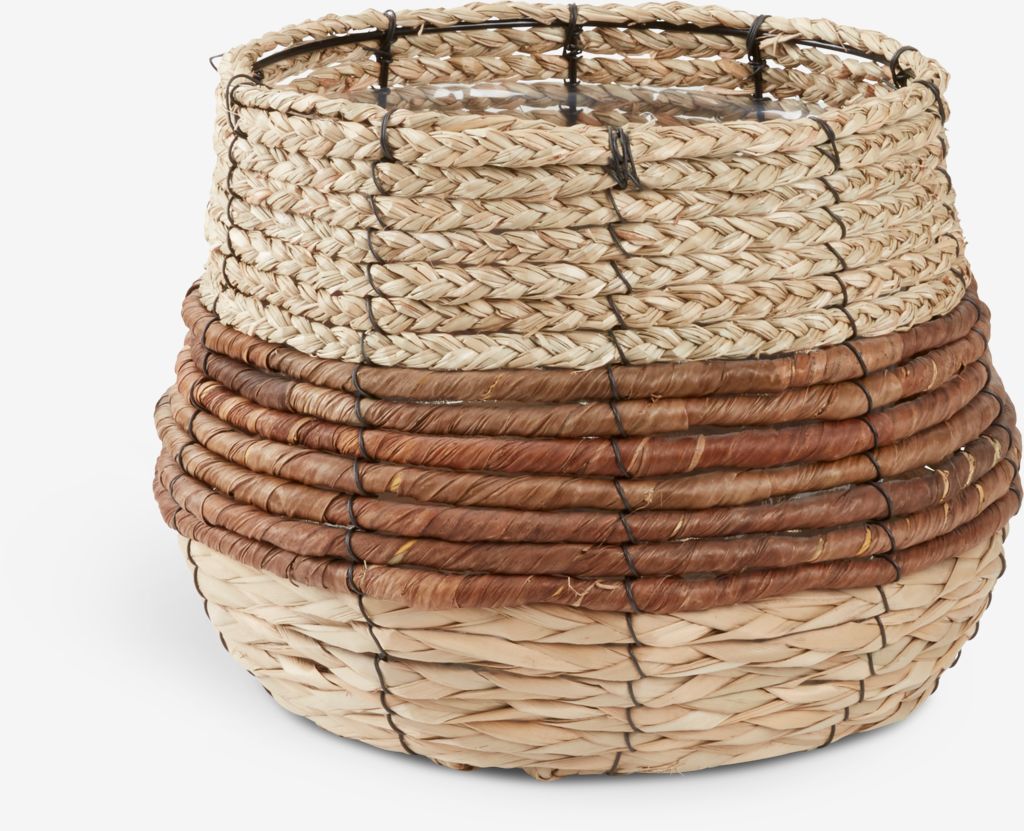 Plant pot TERJE D25xH23cm natural - JYSK
