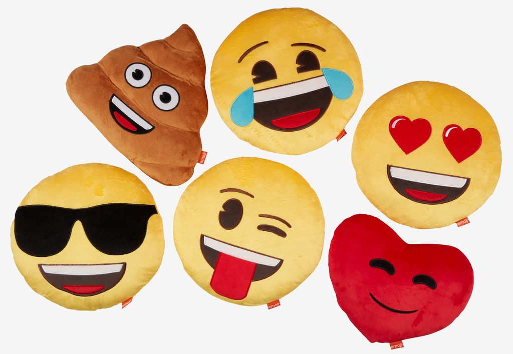 Cushion EMOJI D35 assorted - JYSK