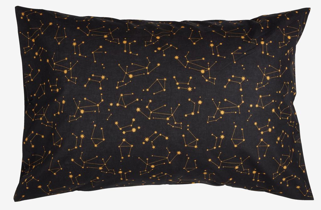 Pillowcase APRIL 50x70/75 black - JYSK