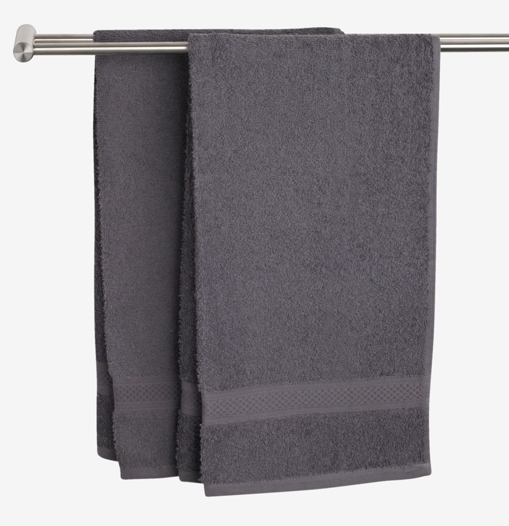 Hand towel UPPSALA 50x90 grey - JYSK