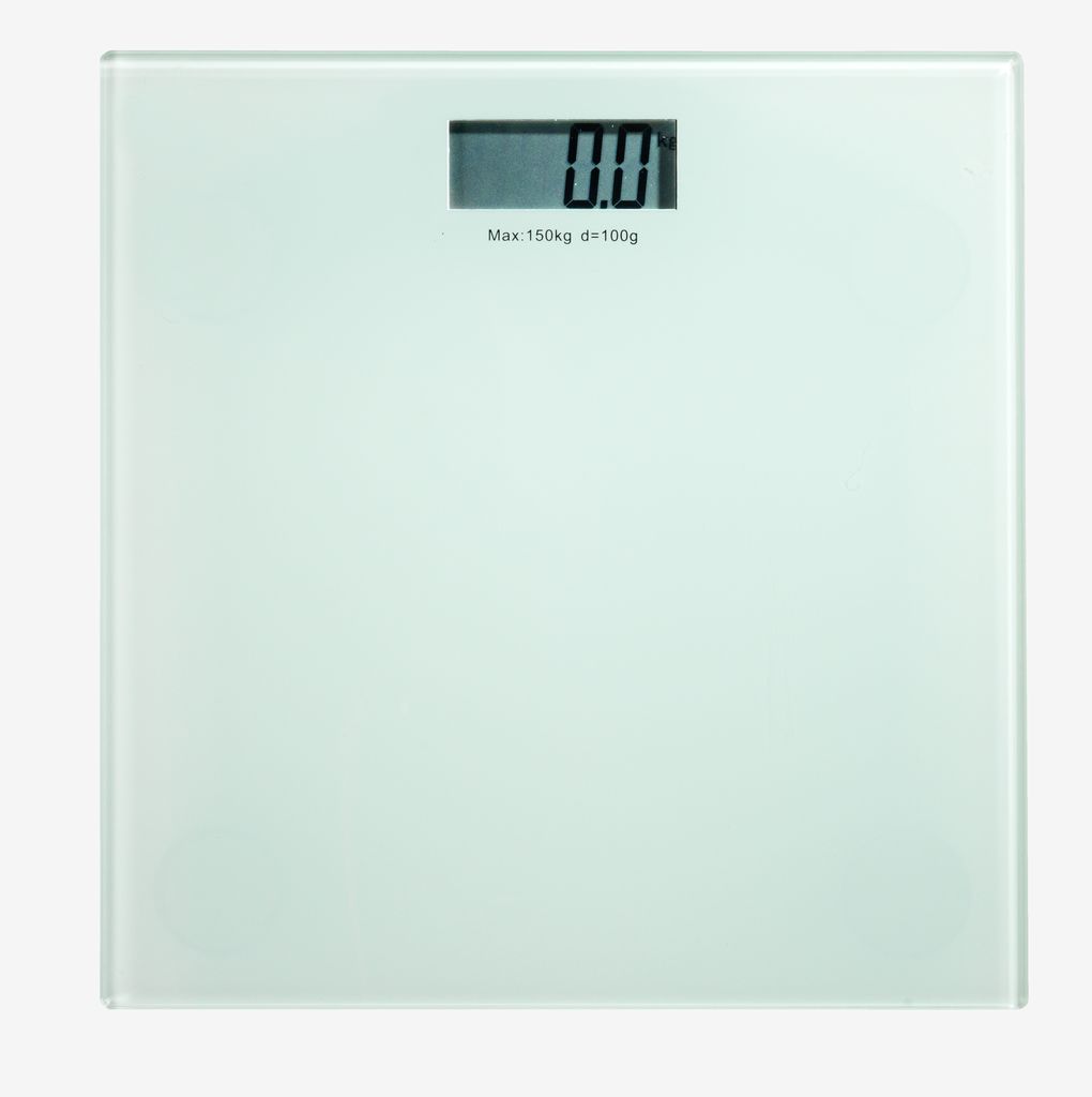 Bathroom scales KROKEK glass 150kg/100g - JYSK