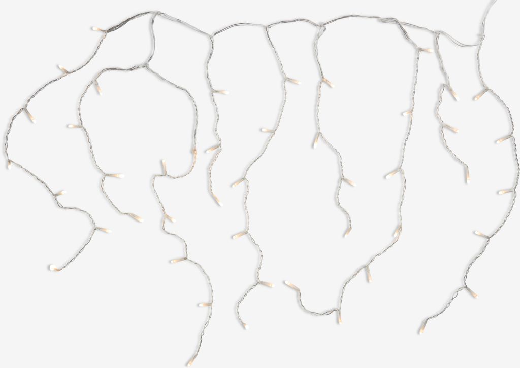 LED string lights SNOTRA icicle with 240 LED and timer - JYSK