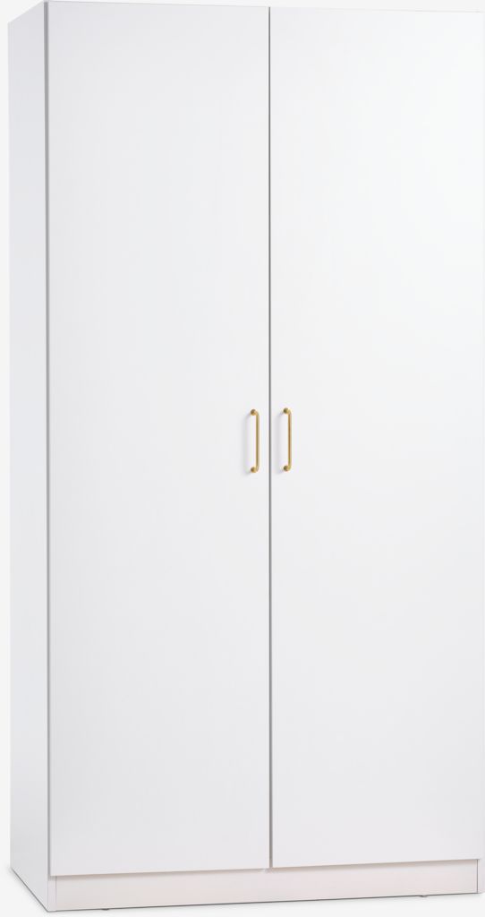 Wardrobe VIBY 101x200 2 doors white - JYSK