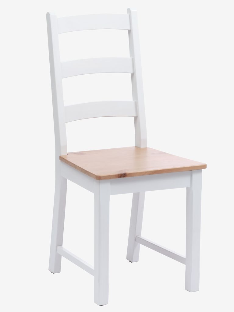 Dining chair VISLINGE natural/white - JYSK