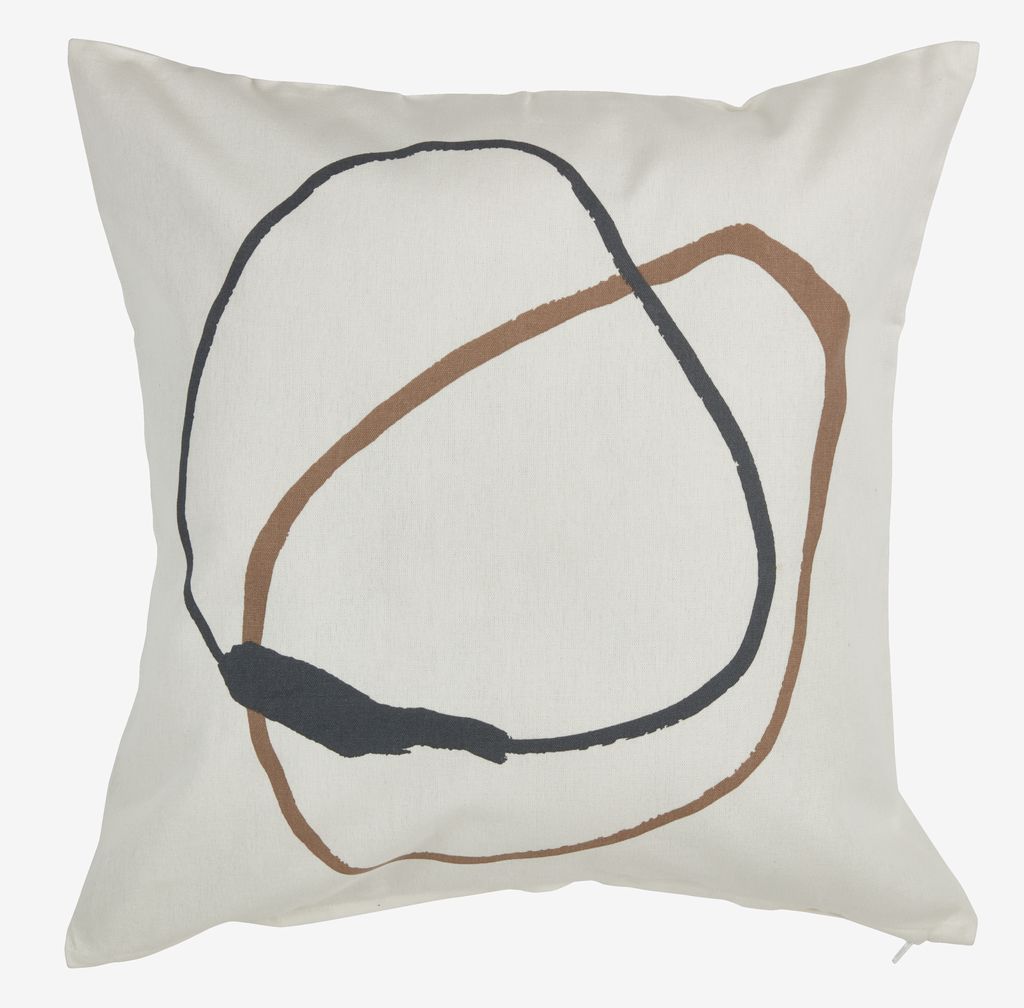 Cushion cover POPPEL 50x50 white - JYSK