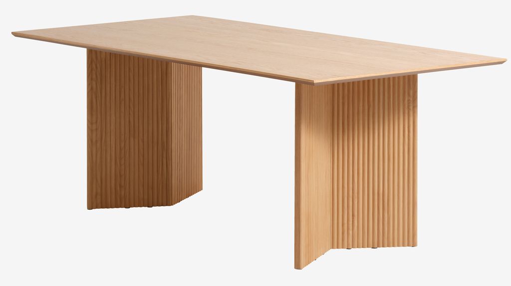 Dining table VESTERBORG 100x200 oak - JYSK