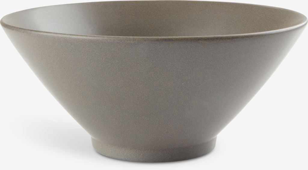 Bowl KARSTEN D21xH9cm grey - JYSK