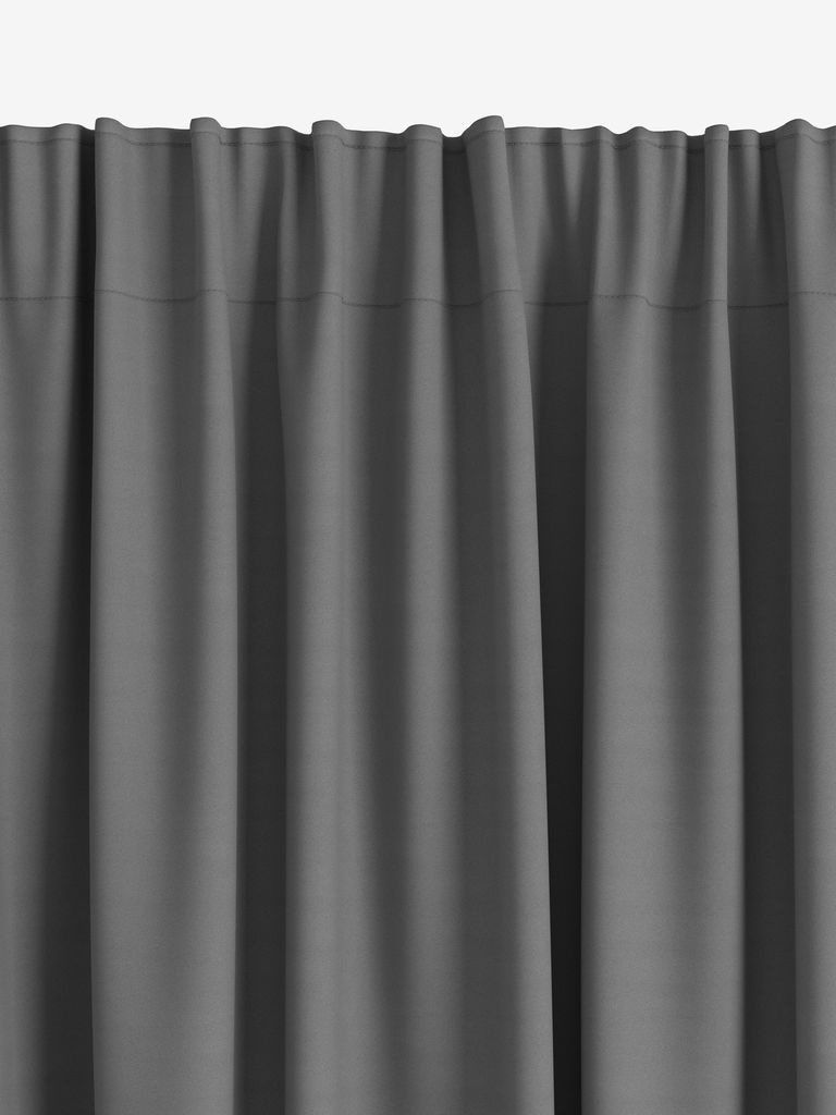Dimout curtain AMUNGEN 1x140x175 grey - JYSK