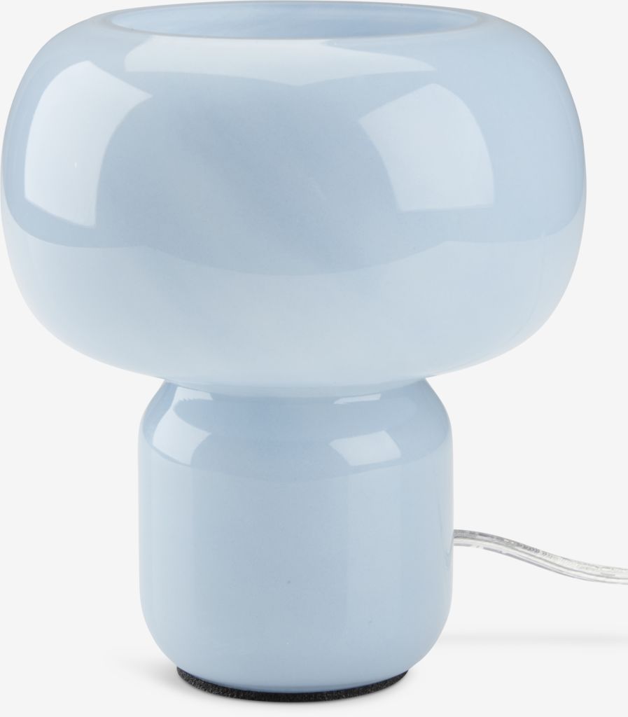 Table lamp HJARNE D16xH18cm blue - JYSK