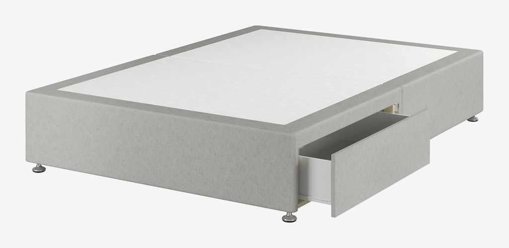Divan base GOLD D10 2 Drawer Double Grey-49 - JYSK