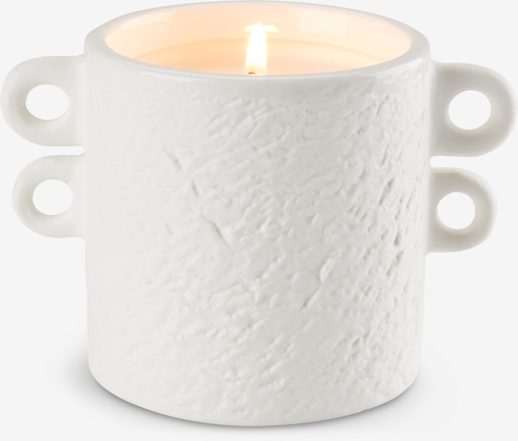 Candle JANSEN D8xH8cm white - JYSK